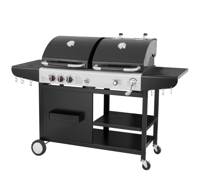 2B gas grill + charcoal grill | Huige Grills